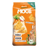 Biscotti bio con carote e mele, 125 g, Mogli