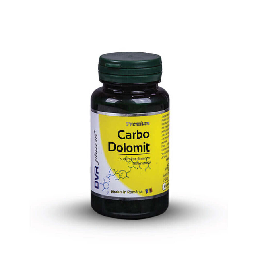 Carbo Dolomit, 60 cápsulas, DVR Pharm