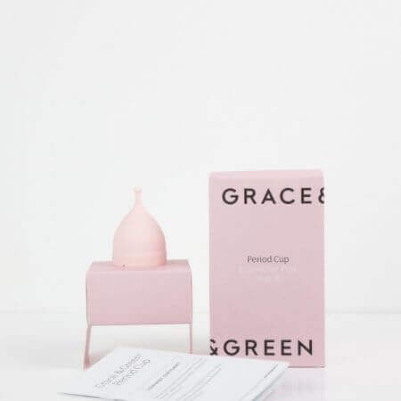 Menstruationstasse Größe A, Grace und Grün