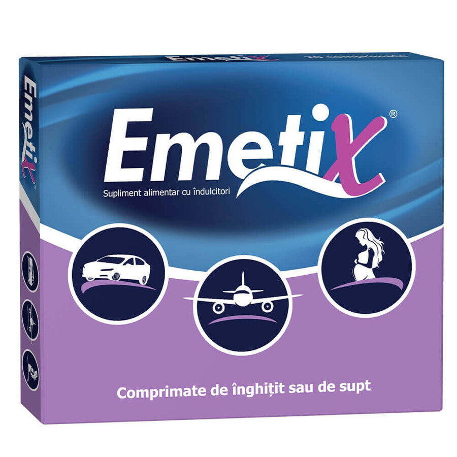 Emetix, 20 compresse, Fiterman