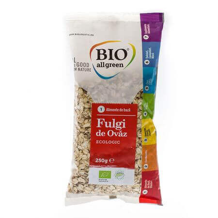 Fiocchi d'Avena Bio, 250 g, Bio All Green