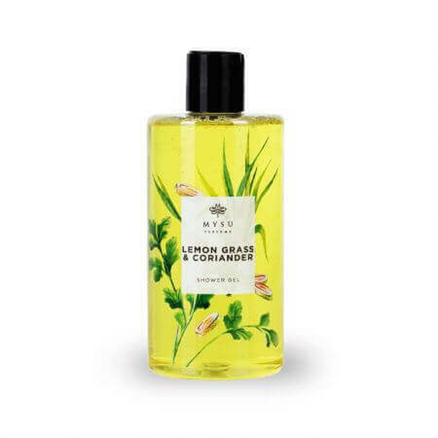 Gel doccia, Citronella e Corioandro, 350 ml, Profumo Mysu