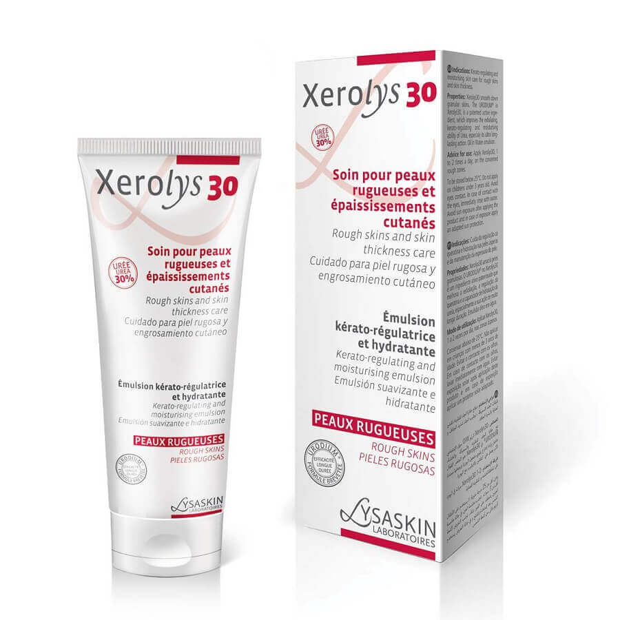 Xerolys 30 emulsione cheratoregolatrice e idratante, 100 ml, Lab Lysaskin