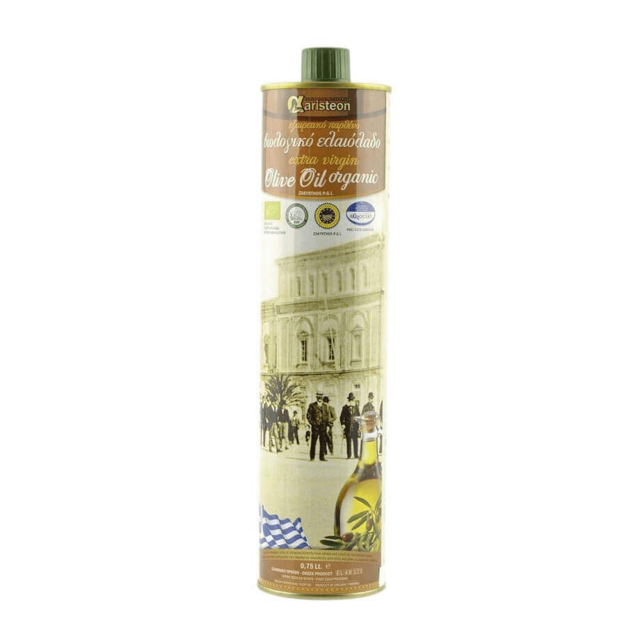 Olio extra vergine di oliva bio, 750 ml, Aristeon