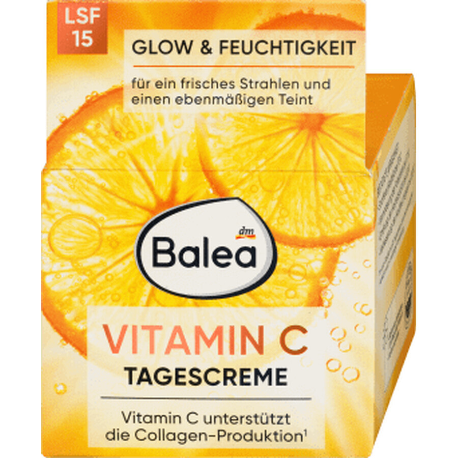 Balea Cremă de față cu vitamina C SPF15, 50 ml