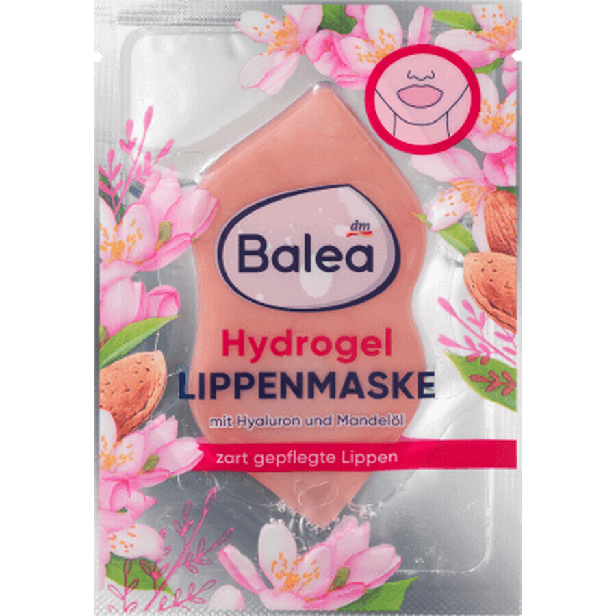 Balea Maschera labbra con mandorle e acido ialuronico, 1 pz