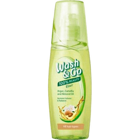 Wash&amp;Go Argan Elixir Oil voor alle haartypes, 100 ml