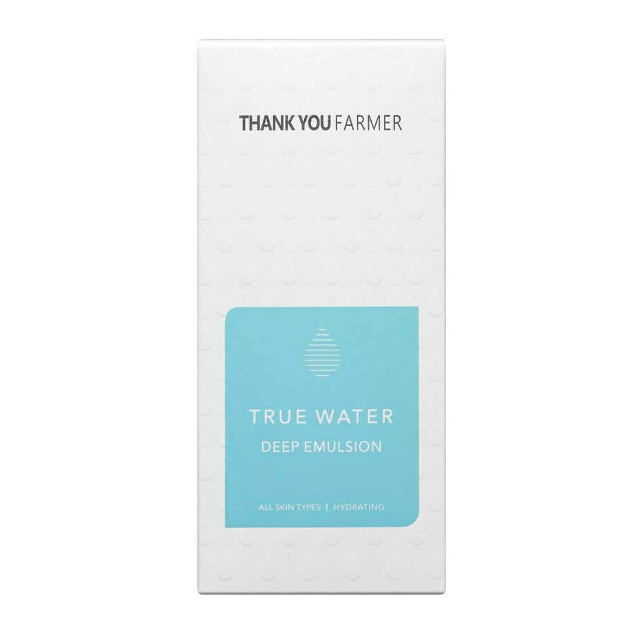 True Water Deep Emulsion moisturizing emulsion, 130 ml, Thank You Farmer