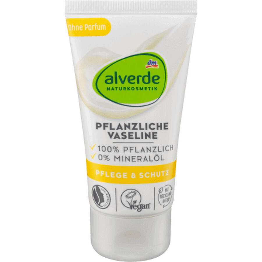 Alverde Naturkosmetik Vaselina alle erbe per viso e corpo, 50 ml