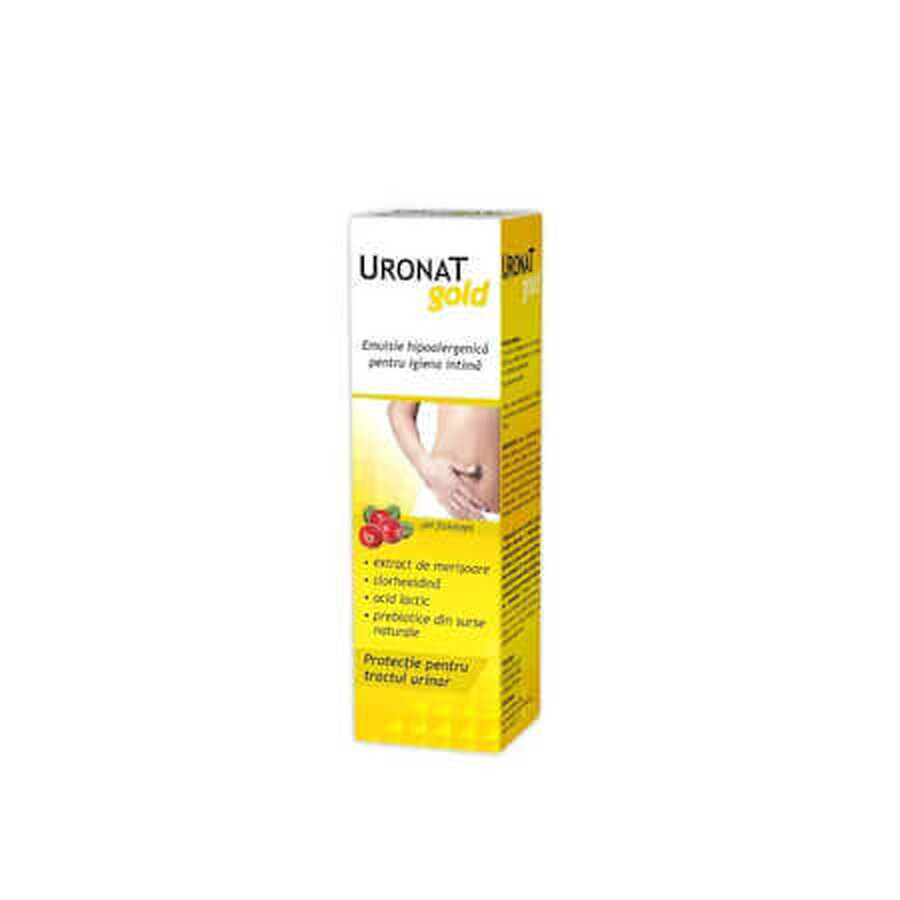 Emulsione per l'igiene intima Uronat oro, 400 ml, Zdrovit