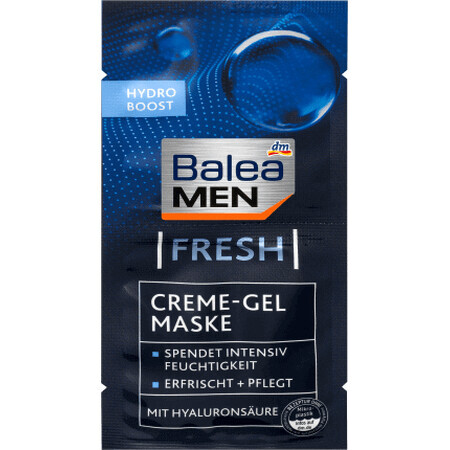 Balea MEN FRESH maschera viso per uomo, 16 ml