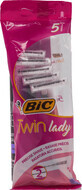 Rasoio BIC Twin lady, 5 pezzi