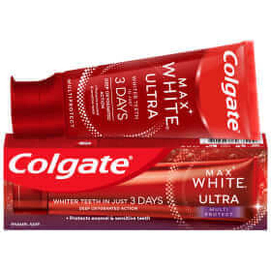 Colgate Max White Ultra Multi Protect Pasta dentífrica, 50 ml