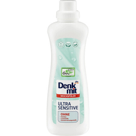 Denkmit Acondicionador de Tejidos Ultra Sensible 27sp, 1 l