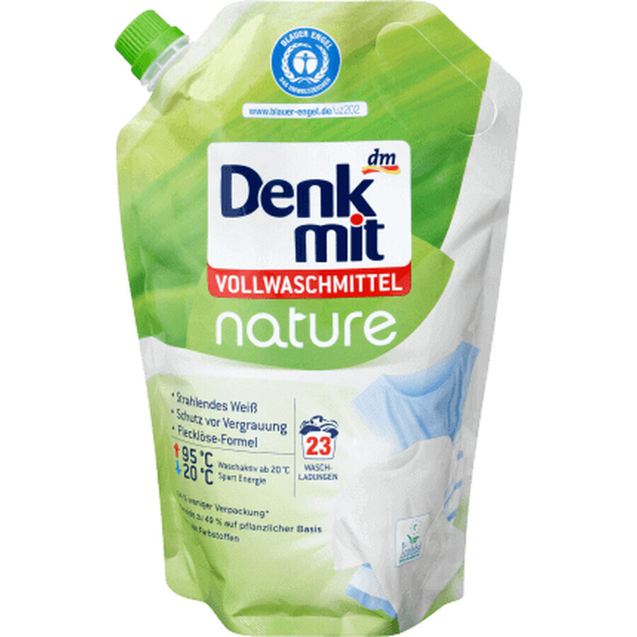 Denkmit Detersivo per bucato bianco 23sp, 1,26 l