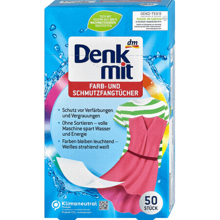 Denkmit Salviette cattura colore, 50 pz