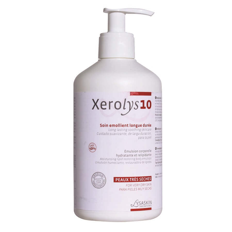 Dry skin emulsion Xerolys 10, 500 ml, Lab Lysaskin