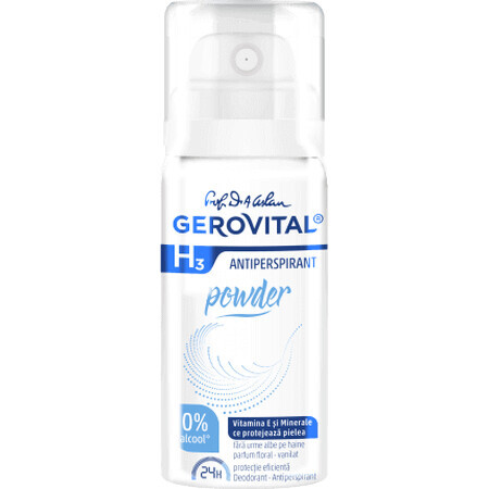 Gerovital Deodorante spray in polvere, 40 ml