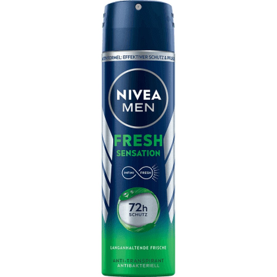 Nivea MEN FRESH SENSATION Deodorant Spray, 150 ml