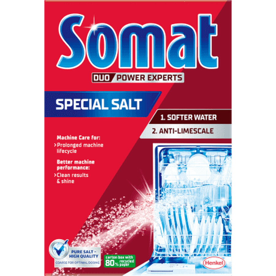 Somat Sale ammorbidente per lavastoviglie, 1,5 Kg