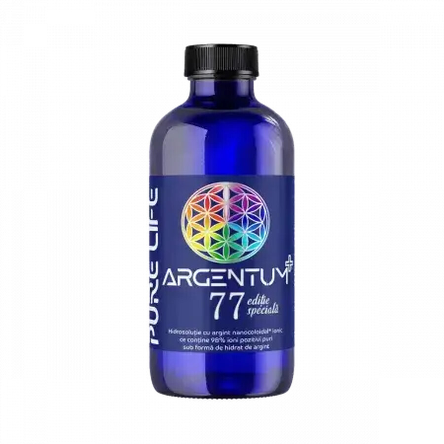 Nanocolloidal silver Argentum+ Special Edition, 240 ml, Pure Life