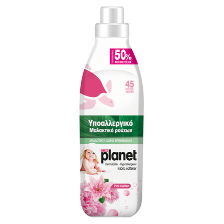 Balsamo concentrato ipoallergenico per bucato Pink Garden, 1000 ml, My Planet