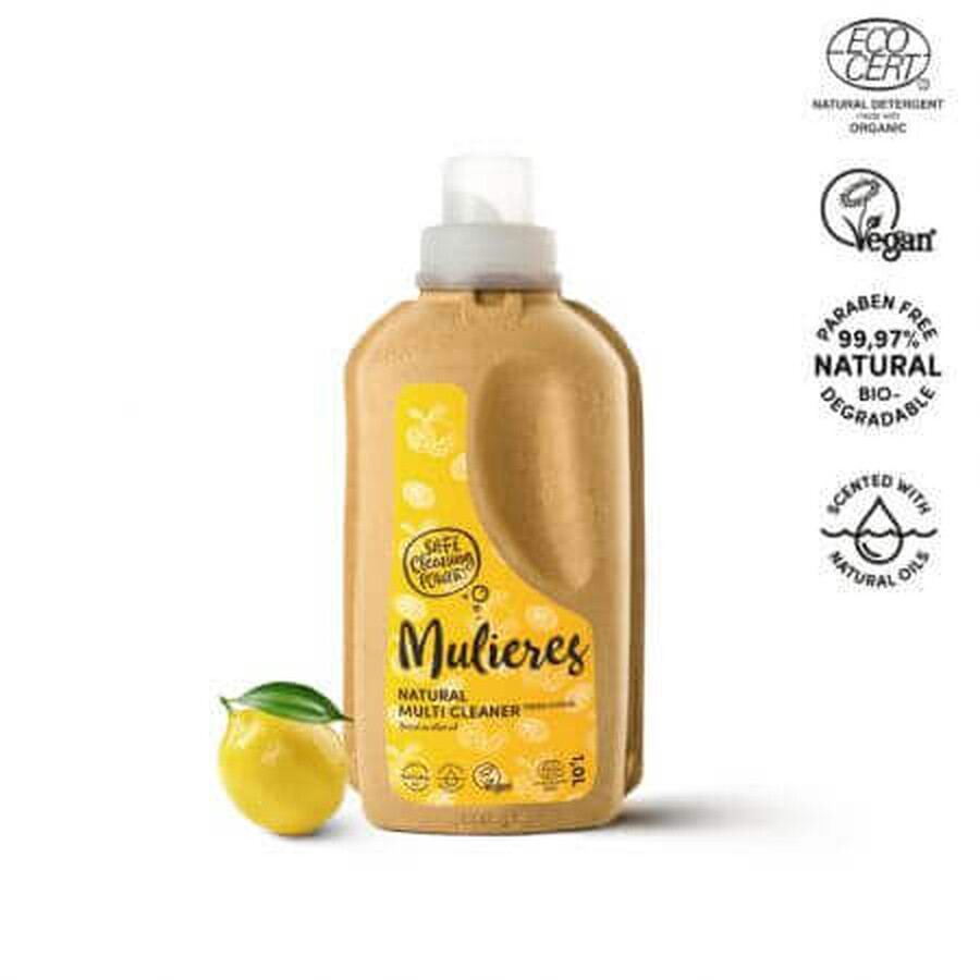 Multireiniger Fris Citrusconcentraat, 1000 ml, Mulieres