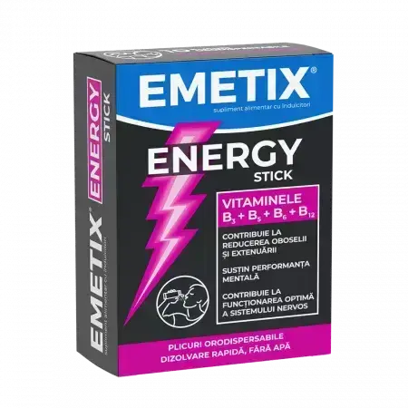 Emetix Energy Stick, 10 sachets, Fiterman Pharma