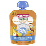 Nutrimune banana, coconut, and yogurt puree, 85 g, Plasmon