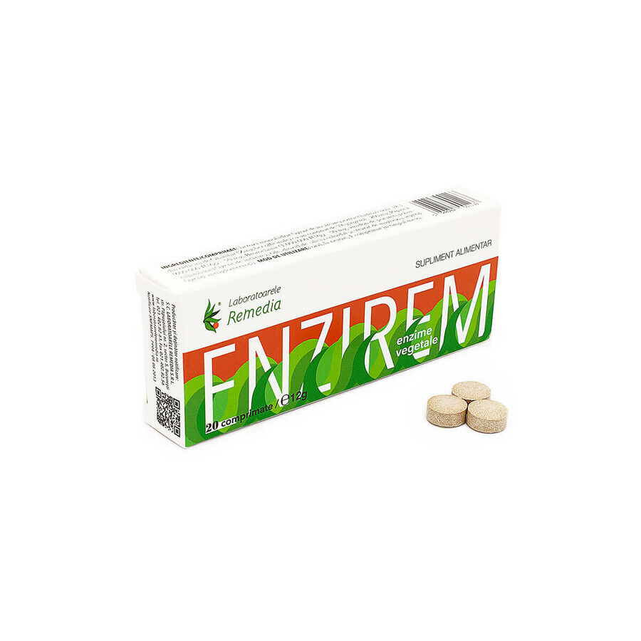 Enzirem, 20 tabletten, Remedia