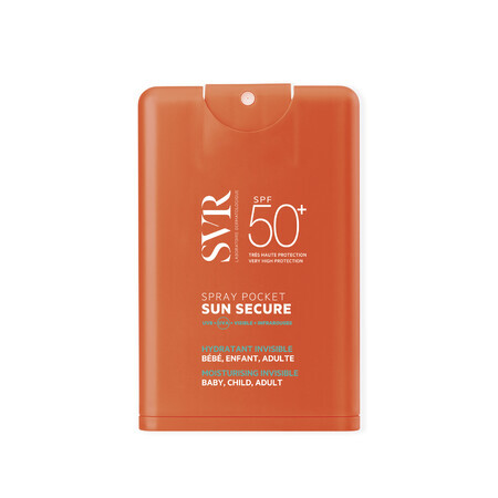 Pocket SPF 50 zonbescherming, 20 ml, SVR