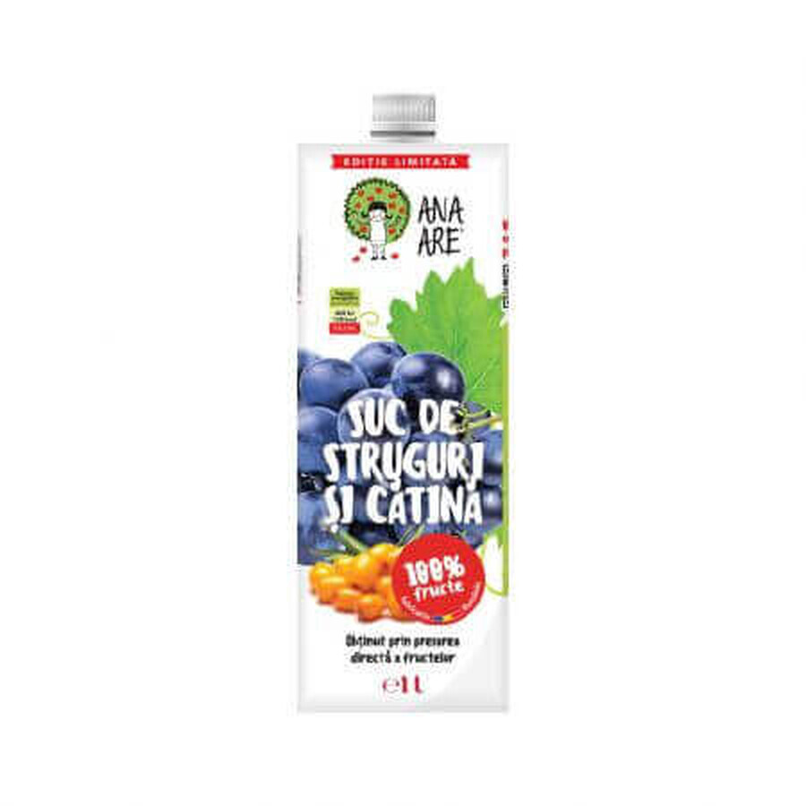 Succo d'uva e olivello spinoso, 1L, Ana Are