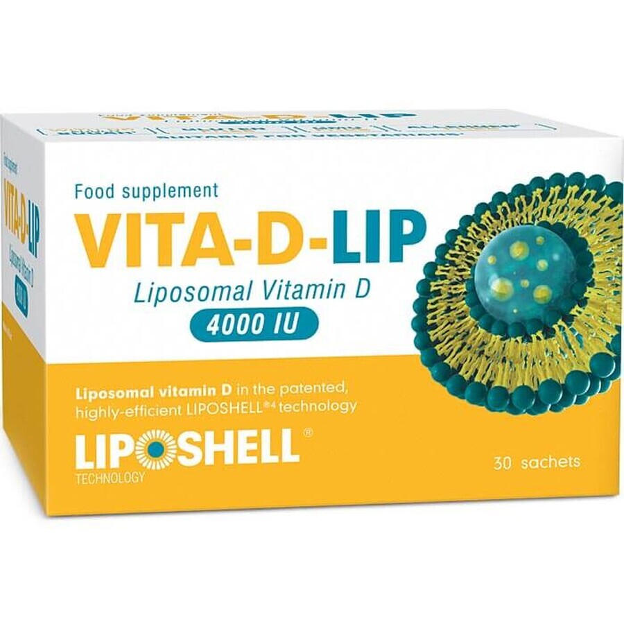 Vitamina D liposomiale 4000 UI, 30 buste, Liposhell