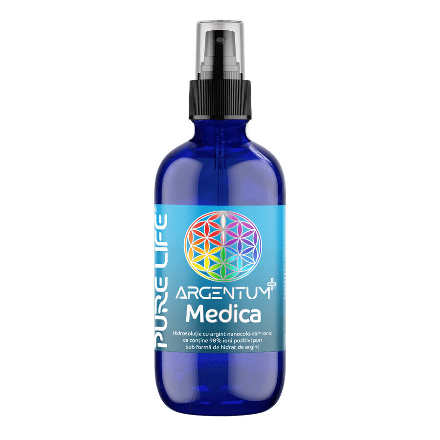 Argentum+ Medica nanokolloidales Silber, 120 ml, Pure Life