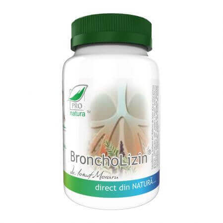 Broncholizin, 60 capsule, Pro Natura