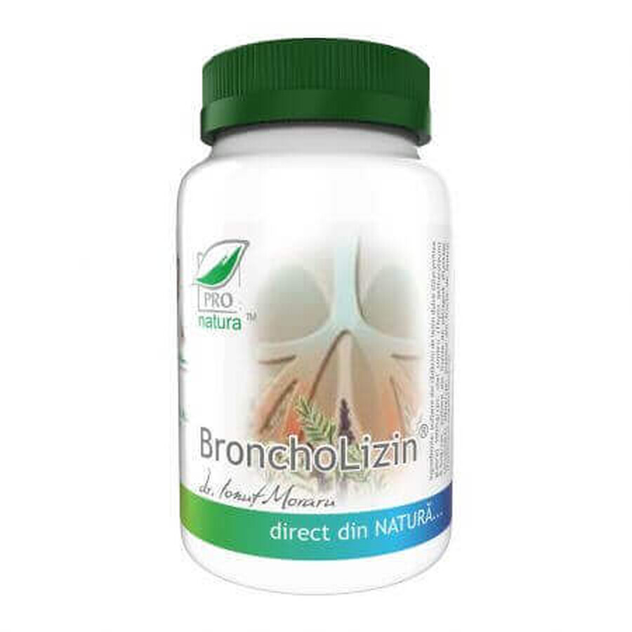 Broncholizin, 60 capsule, Pro Natura