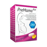 Complesso multivitaminico PreMama Duo, 30 compresse, Alcaloide