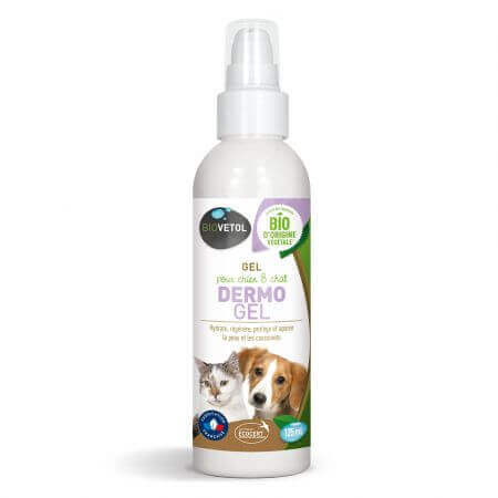 DermoGel Bio for the skin of dogs and cats, 125 ml, Biovetol