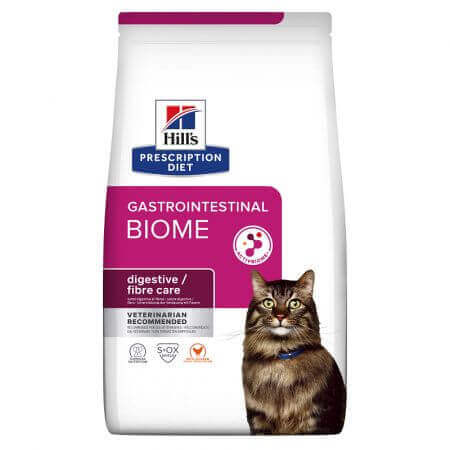 Alimento per gatti Gastrointestinal Biome a base di pollo, 3 KG, Hill's