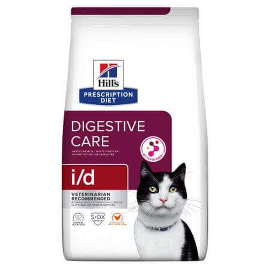 Alimento per gatti con pollo i/d Digestive Care, 400 g, Hill's PD