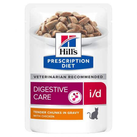 i/d Digestive Care Alimento al Pollo per Gatti, 85g, Hill's PD