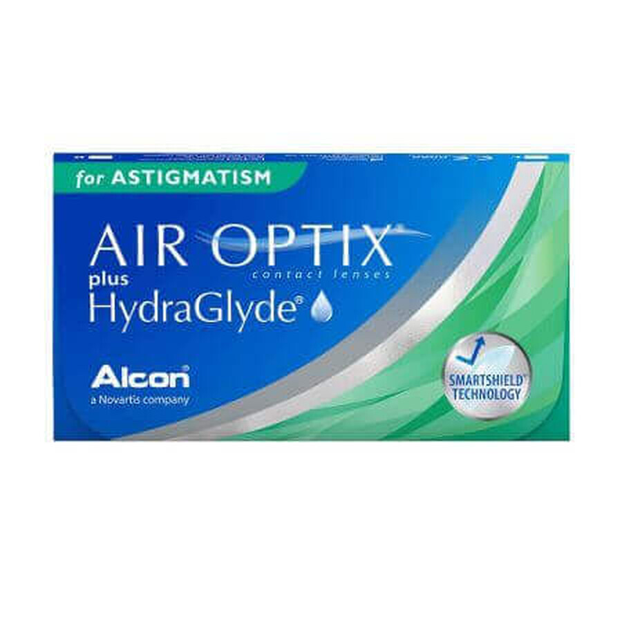 Lenti a contatto Air Optix HydraGlyde per astigmatismo, -1.50, 3 pezzi, Alcon