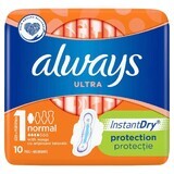 Always Ultra Normal Absorbents, 10 pieces, P&amp;G