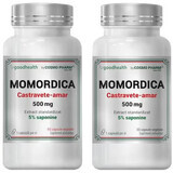 Momordica 500 mg, 60 + 30 capsule vegetali, Cosmopharm