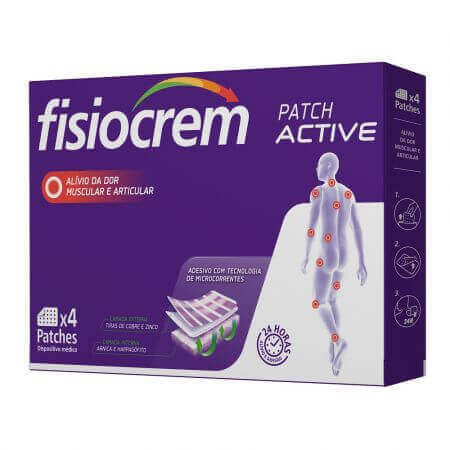 Fisiocrem Active Patch, 4 pièces, Uriah