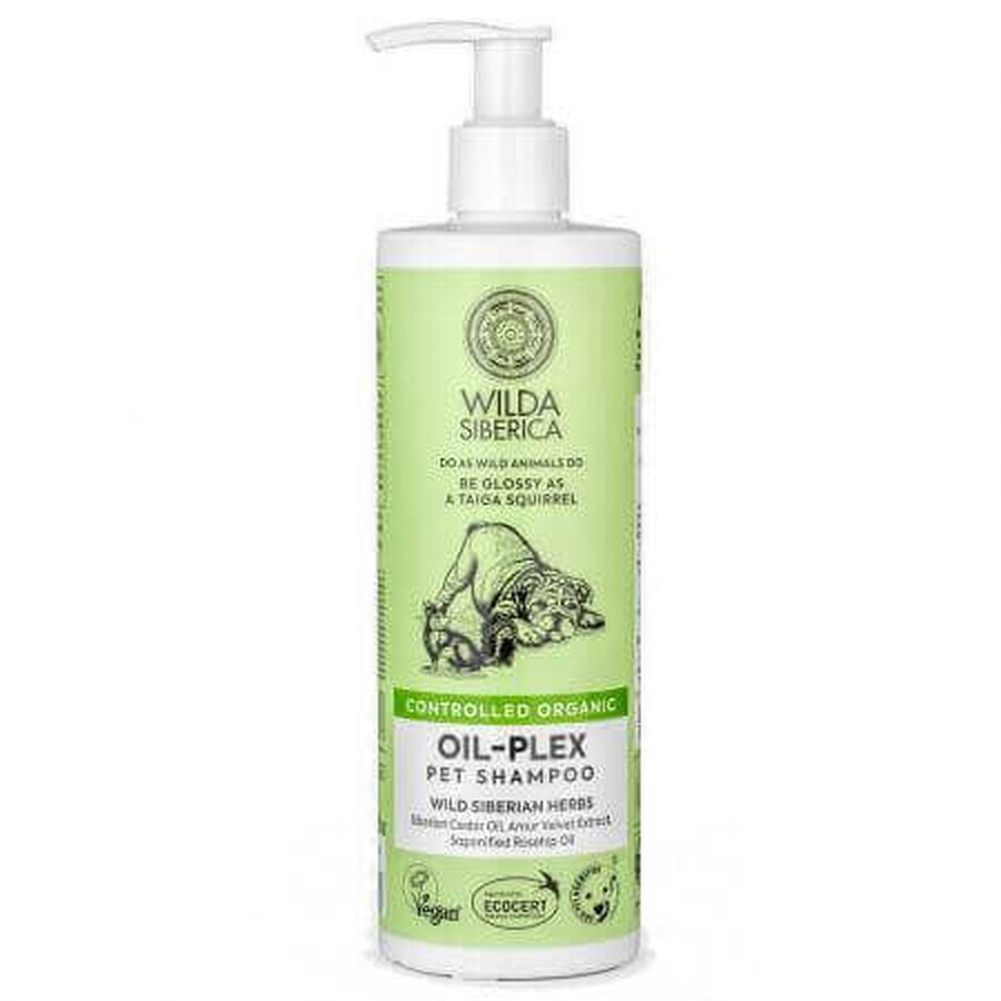 Shampoo met oliecomplex voor honden en katten Oil-Plex, 400 ml, Wild Siberica