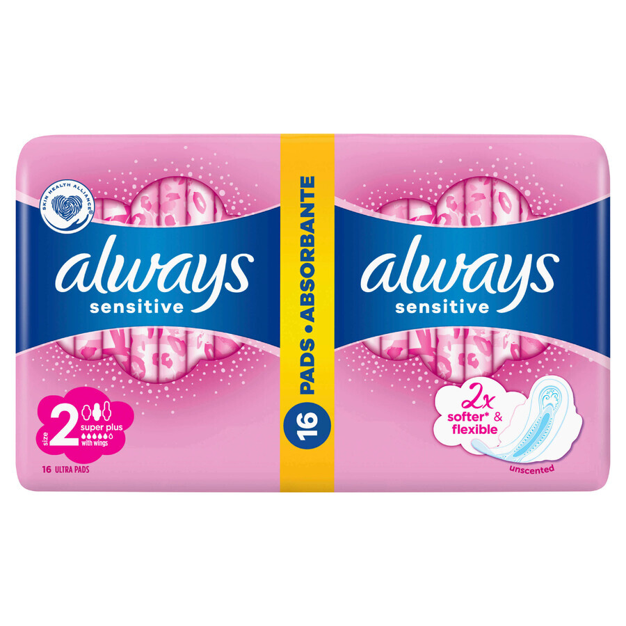 Tamponi assorbenti Always Ultra Sensitive Super Plus, 16 pezzi, P&G