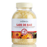 Sale da bagno con estratto di Romanita e olio essenziale di calendula, 1000 g, Viorica