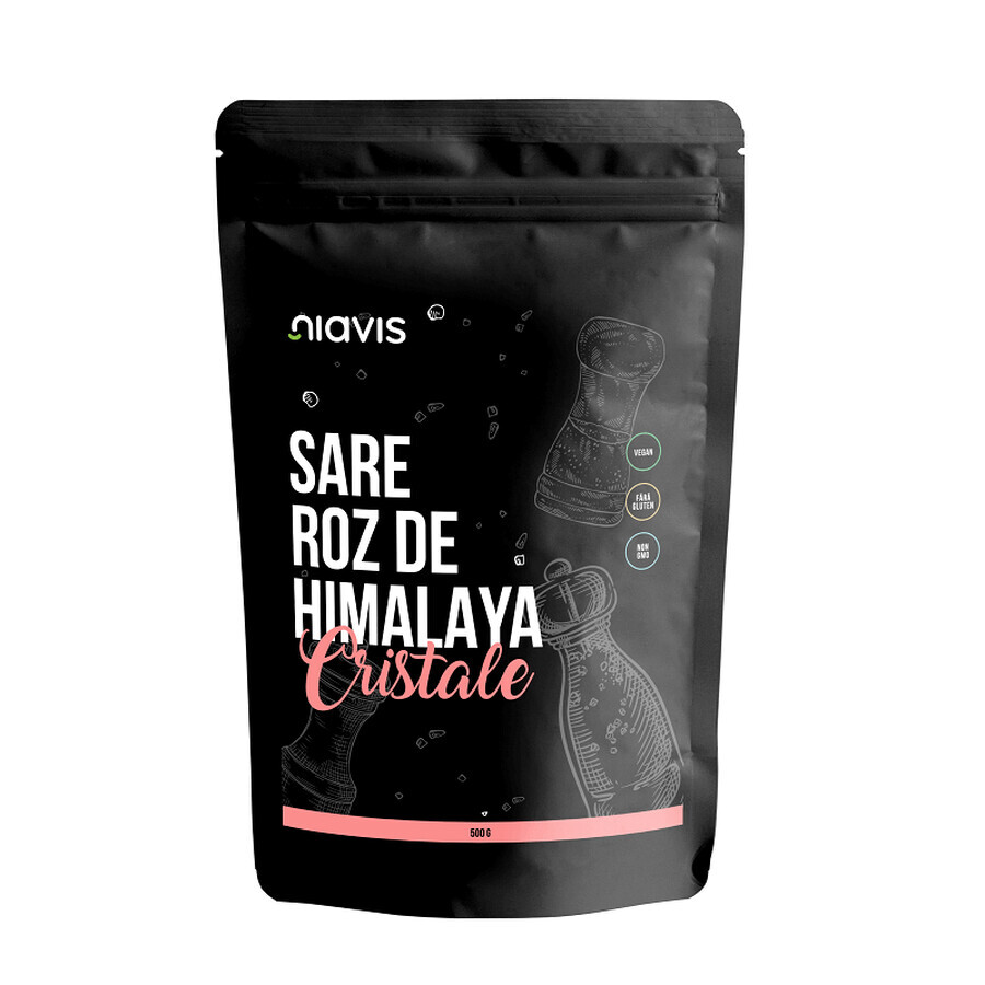 Crystal Himalayan Pink Salt, 500 g, Niavis