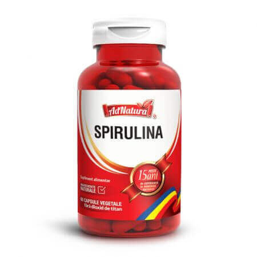 Spirulina, 60 capsules, AdNatura